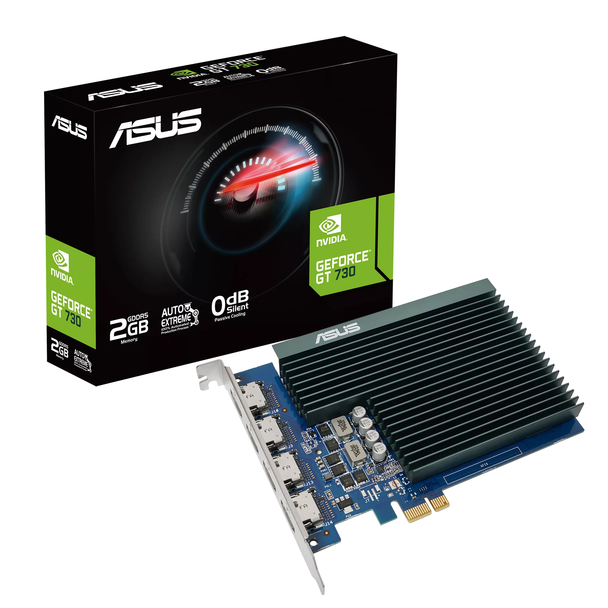 ASUS GeForce GT 730 2GB DDR5 Grafikkarte