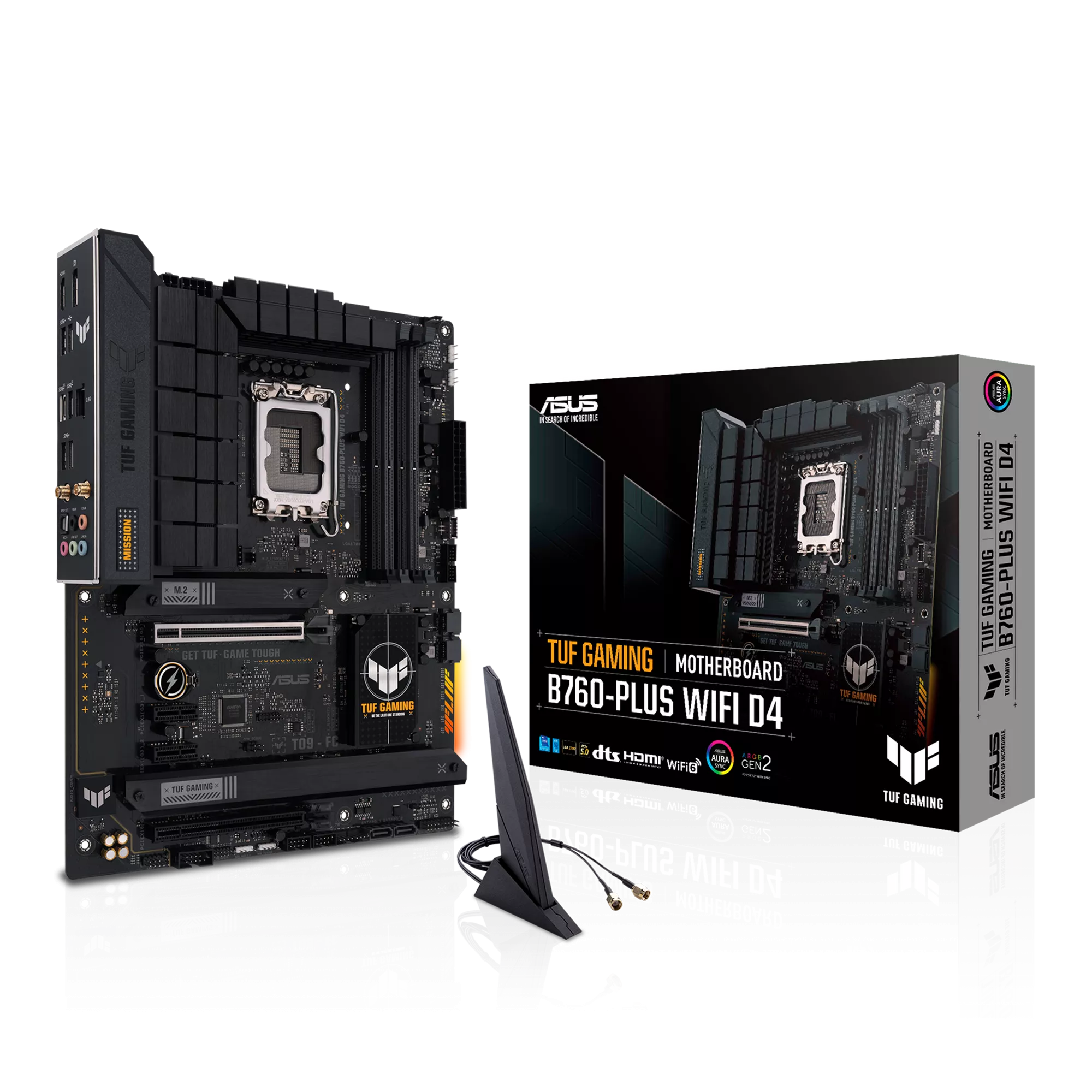 ASUS TUF GAMING B760-PLUS WIFI D4 Mainboard Sockel Intel LGA 1700