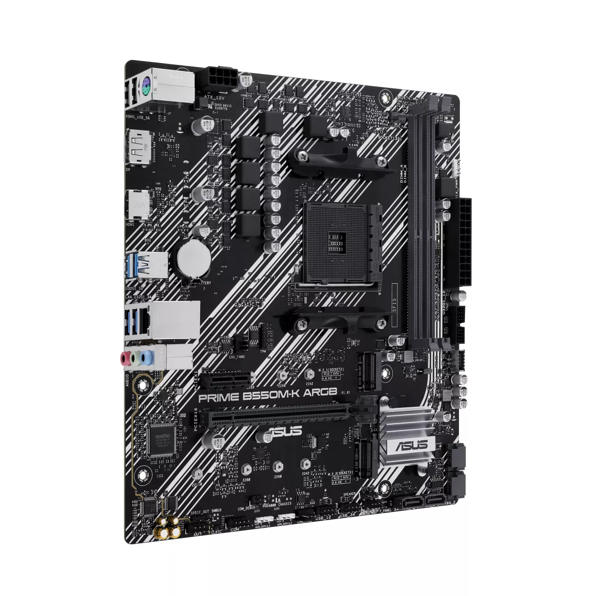 ASUS PRIME B550M-K ARGB Gaming Mainboard Sockel AMD AM4