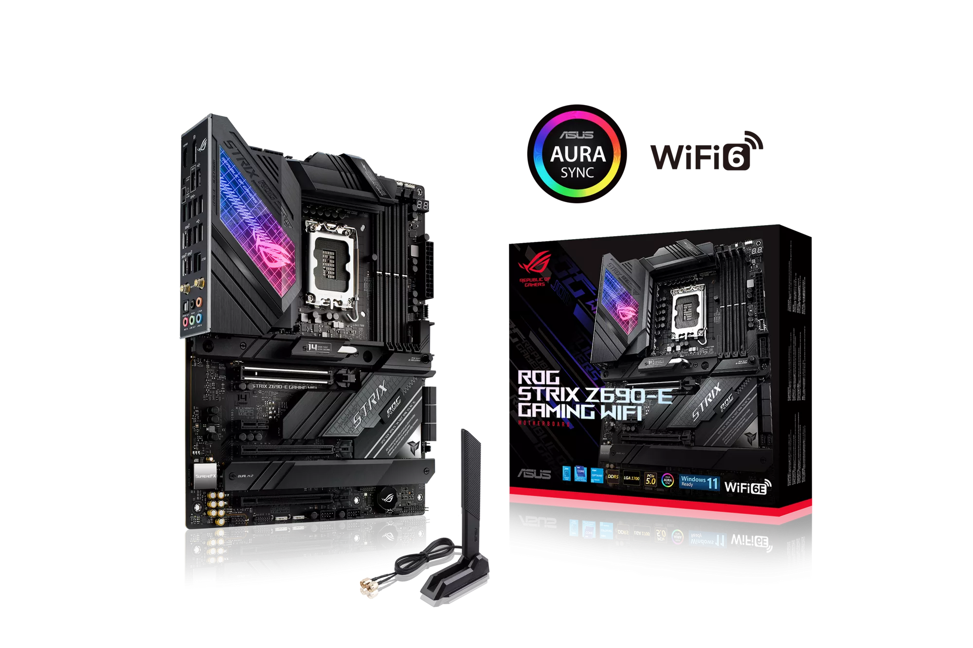 ASUS ROG STRIX Z690-E GAMING WIFI Mainboard Sockel Intel LGA 1700
