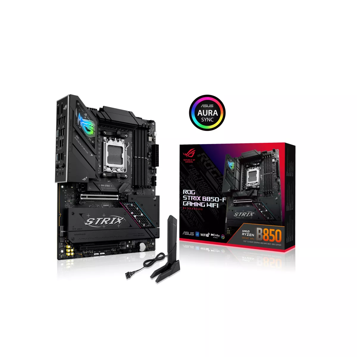 ASUS ROG STRIX B850-F GAMING WIFI Mainboard Sockel AMD AM5