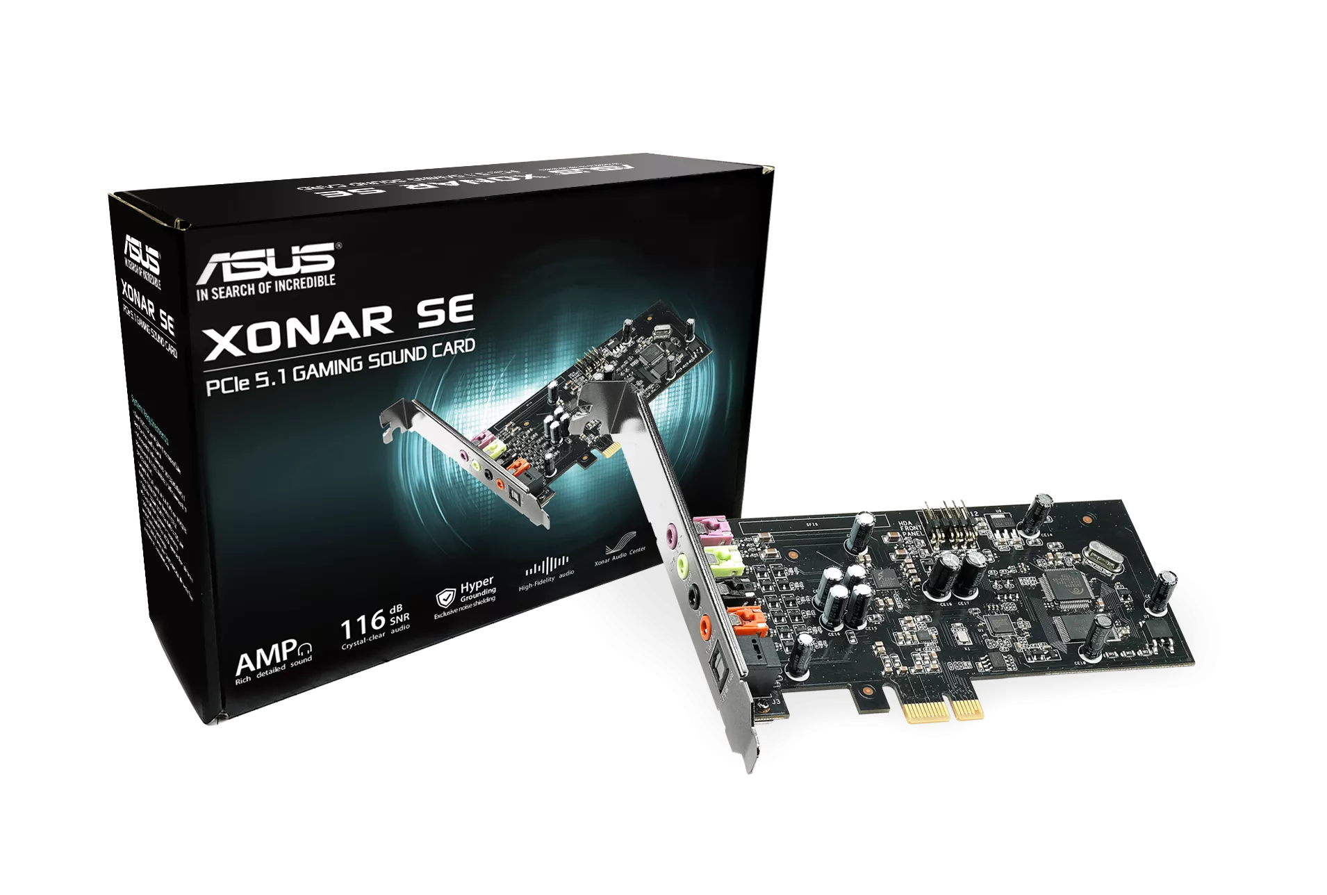 ASUS Xonar SE Eingebaut 5.1 Kanäle PCI-E