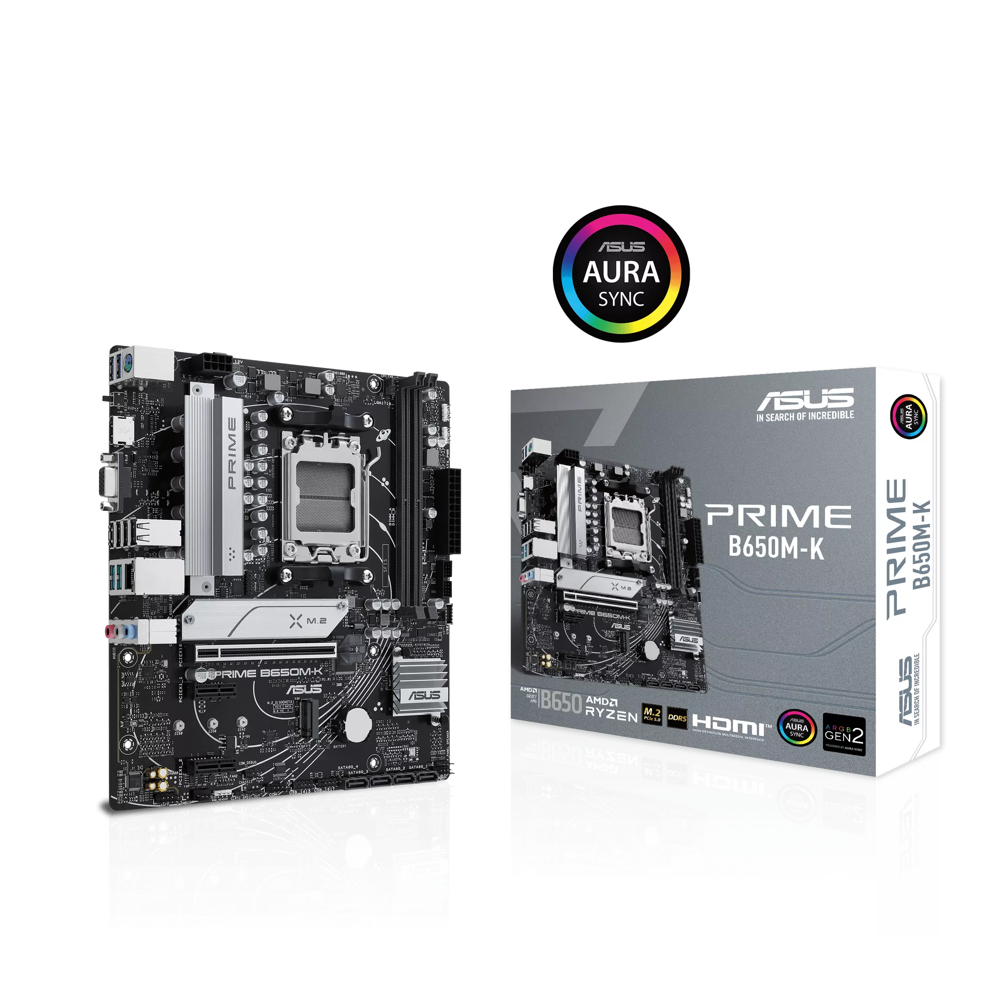 ASUS Prime B650M-K Mainboard Sockel AMD AM5